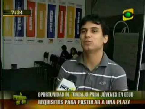 Entrevista a jóvenes del programa de Work and Travel de Universal Student Exchange (USE - Perú)