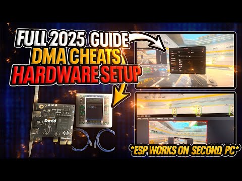 2025 Full DMA Hardware Cheats ESP Guides!