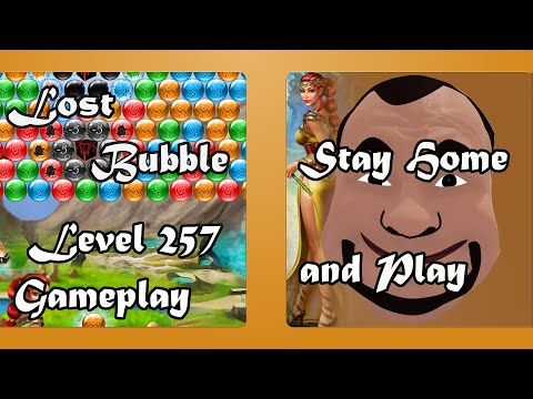 Lost Bubble Game 2020 🔮 Level 257 🗝 Bubble Shooter 👑 finished 😍 no Booster Android Gameplay #257 ✅