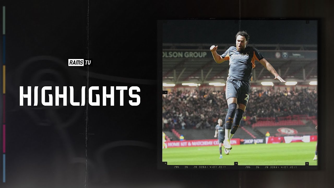 Bristol City vs Derby County Highlights