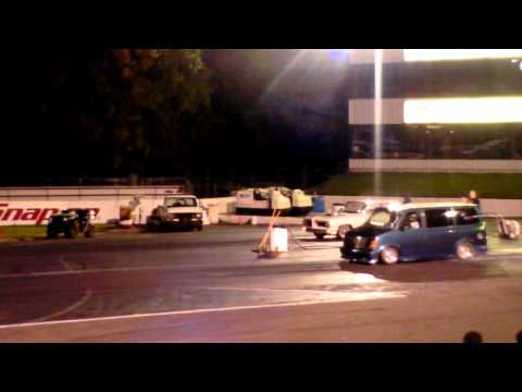 Fastest Mini Van that I have seen vs Old School Pontiac