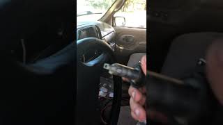 Replacing Yukon Tahoe suburban 1995-1997 ignition key switch cylinder