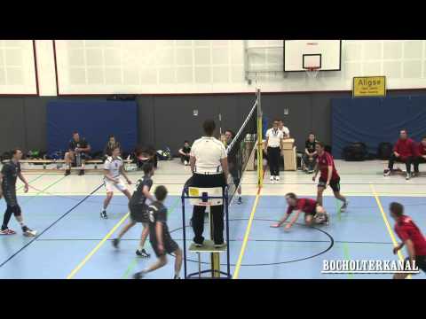 Tub Bocholt Volleyball  gegen SF Aligse in Bocholter Volleyballtempel", der Euregio-Sporthalle