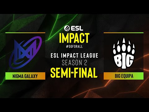 Nigma Galaxy vs. BIG EQUIPA - Map 1 [Ancient] - ESL Impact League Season 2 - Europe - Semi-final