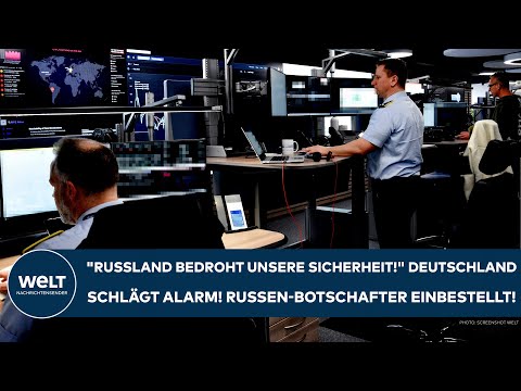 Video Thumbnail: DEUTSCHLAND: "Russland bedroht unsere Sicherheit!" Regierung bestellt russischen Botschafter ein!