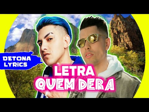 MC Fioti e MC Marks - Quem Dera (Letra Oficial) DJ GM