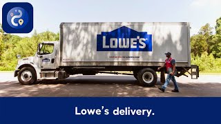 How to order Lowes Delivery