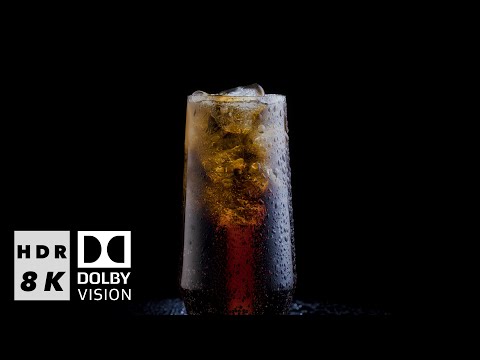 8k HDR Deep Black Dolby Vision Classic Coke