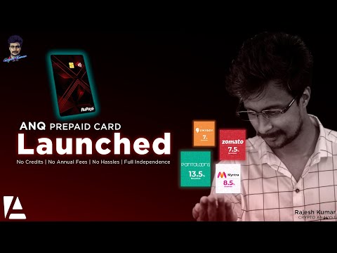 ANQ PREPAID X CARD | BOUNTY CARD |  MALAYALAM | MR R2 | TEAM UP |TRADE UP |GROW UP