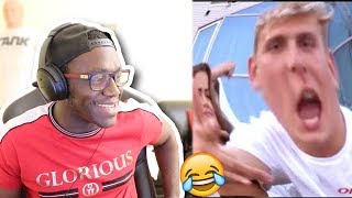 REACTING TO JAKE PAUL FAN CRINGE