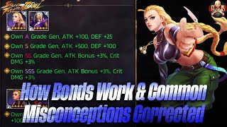 [SF: Duel] - How BONDS work and the common Questions and Misconceptions players have answered!