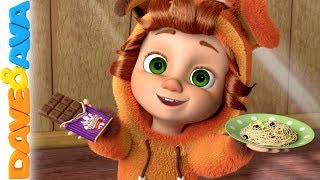 🤠 Dave and Ava | Nursery Rhymes for Babies | Baby Songs 🤣