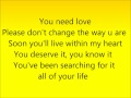 All Of Your Life (You Need Love) - BackStreet Boys (with lyrics)