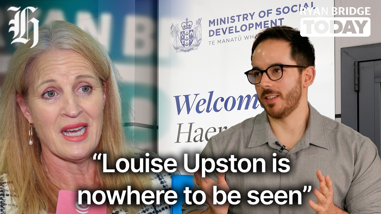'Louise Upston is nowhere to be seen': Green MP on MSD bungle | Ryan Bridge TODAY