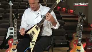 Video thumbnail for Gibson Flying V History 2014 Guitar Demo - Sweetwater Sound by Sweetwater