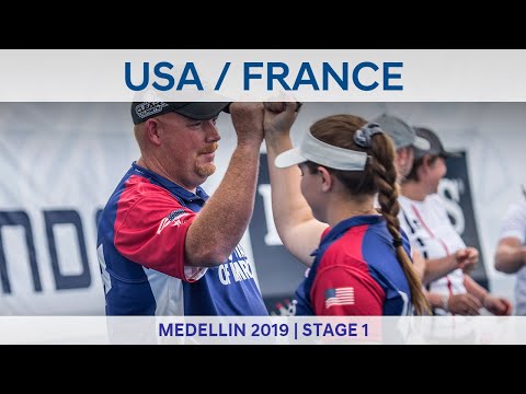 USA v France – compound mixed team gold | Medellin 2019 World Cup S1