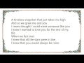 Geri King - When We First Met Lyrics