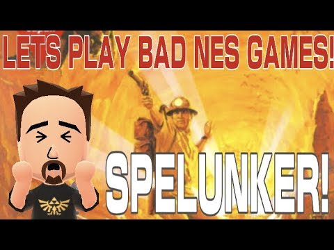 Let's Play Bad NES Games #7 (FINAL): "Spelunker"