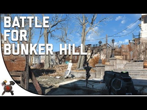 Fallout 4 Gameplay Walkthrough - Part 16: Battle of Bunker Hill! (Institute)