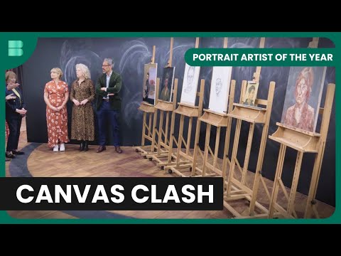 Speed Painting Celebrities - Portrait Artist of the Year - Art Documentary