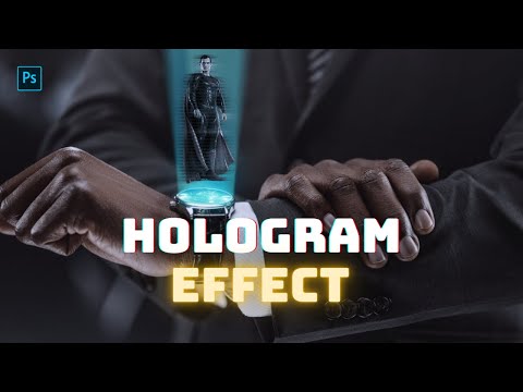 How to Create a Hologram Effect in Photoshop (Step-by-Step Tutorial)