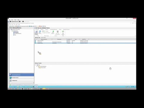 15-SB301 Farm Backup and Restore