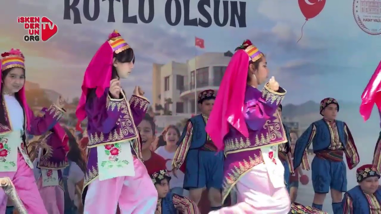 Arsuz EXPO Alanında 23 Nisan Coşkusu