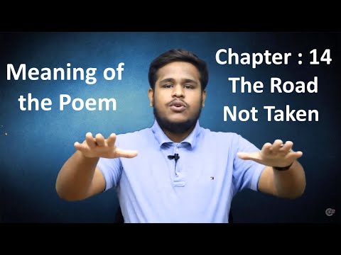 The Road Not Taken | Chapter 14 |12th NIOS English |Sir Robert Frost|Poem| Rajasthan Open Schooling|