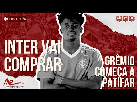 🔴⚪️ R$ 3 MILHÕES POR VOLANTE | INTER ACELERA REFORÇO E GRÊMIO CRIA CASO COM ARBITRAGEM
