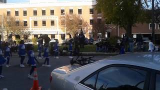 MA Evans School Band at the Christmas Parade in Macon, GA 12-6-15