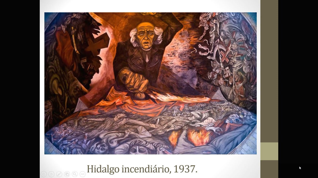 ANÁLISE DA OBRA HIDALGO INCENDIÁRIO - JOSÉ CLEMENTE OROZCO - OBRA DO PAS 3