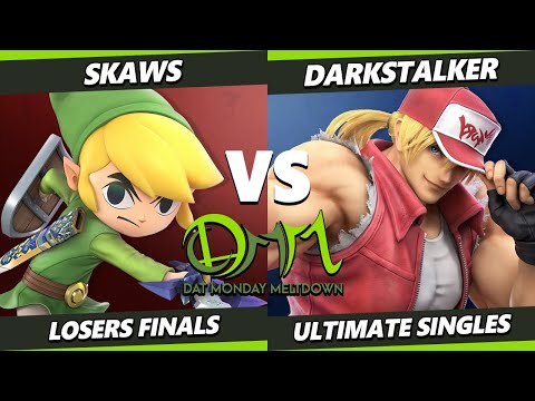 DAT MM 288 Losers Finals - Skaws (Toon Link) Vs. Darkstalker (Terry, Sonic) Smash Ultimate - SSBU