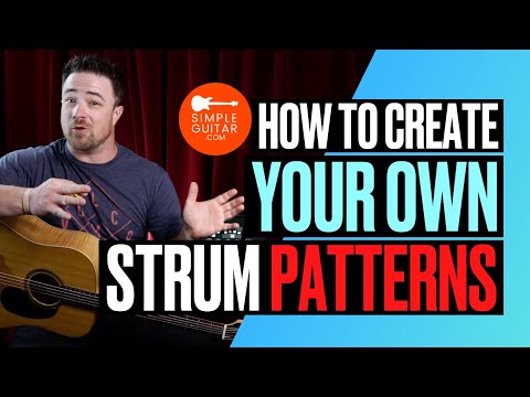 This is how YOU can create YOUR OWN strum patterns today!