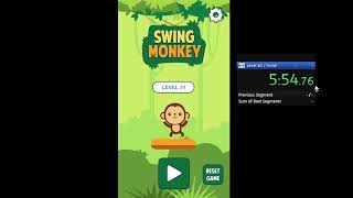 Swing Monkey Full Game Run (1-60)