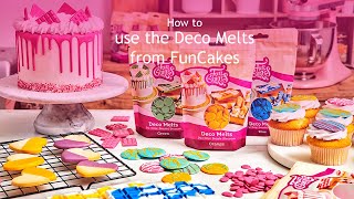 Jogurtová poleva - pecky 250 g FunCakes Deco Melts