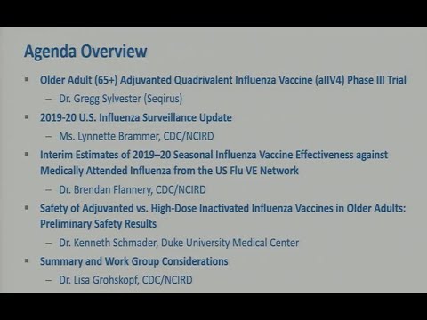 February 2020 ACIP Meeting - Influenza Vaccines