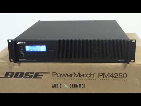 Bose® PowerMatch PM4250 configurable professional power amplifier image 10