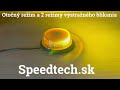 LED maják oranžový 12/24V - 18x1W LED / ECE R10 s magnetem - Video Youtube