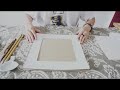 【零基础工笔画教学视频】之材料包的打开方式 basic chinese gongbi painting tutorial