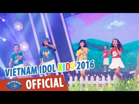 VIETNAM IDOL KIDS - THẦN TƯỢNG ÂM NHẠC NHÍ 2016 - TOP 6 NỮ - NÔNG TRẠI SIÊU PHÀM - TOP 13