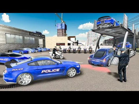 US Police Car Transport Cruise Ship Simulator 2018 by Brilliant Gamez Android Gameplay HD