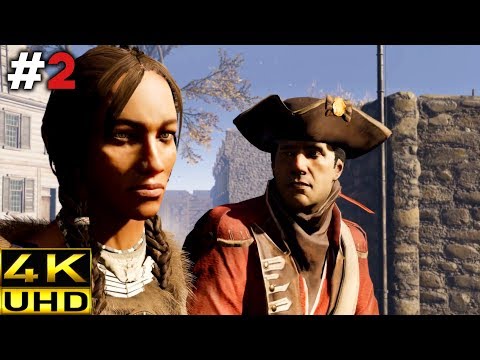 Assassin's Creed 3 Remastered Gameplay Walkthrough | Part 2 (4K 60FPS)