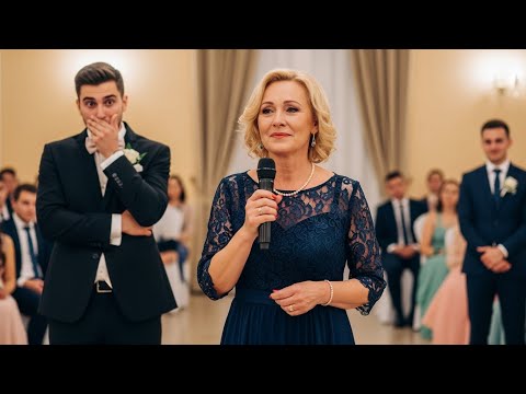 Fiul și-a numit mama o boschetară la nuntă… dar când a luat microfonul, toți au încremenit