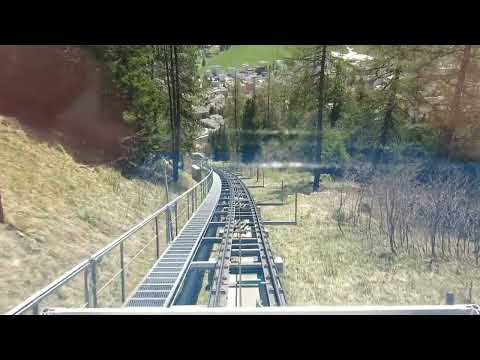 Standseilbahn 7270.01 Davos - Schatzalp Talfahrt - Funicular