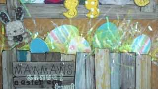 March YTLH! Featuring Miss Caroline by MME on a 12 x 24 Easter Layout