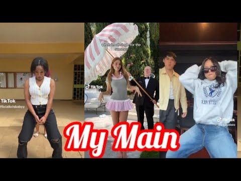 MILA J - MY MAIN (dance challenge) GLOBAL TIKTOKERS TRENDS 2025.