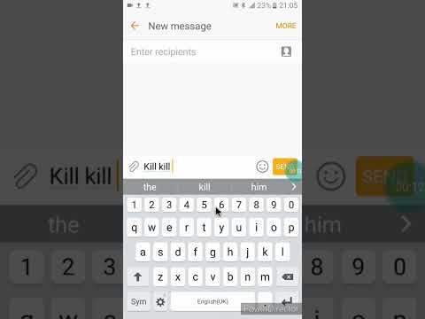 Samsung mobile keyboard typing wrong letters or words | Samsung mobile keypad typing solution |