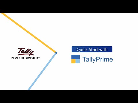 Get Started with TallyPrime