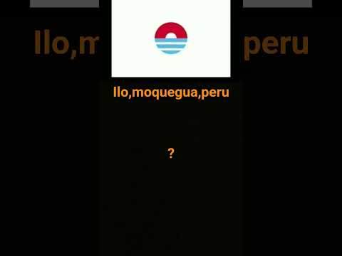 alarma de ilo moquegua peru