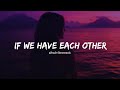 Alec Benjamin - If We Have Each Other ( Slowed and Reverb )